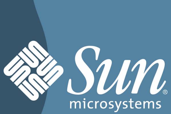 Logotyp för Sun microsystems